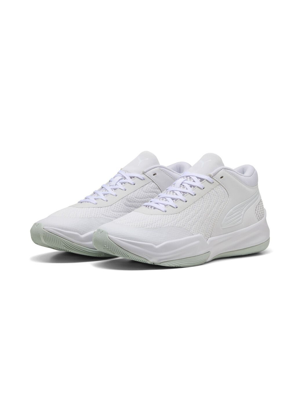Белые всесезонные кроссовки court pro 2 basketball shoes unisex Puma