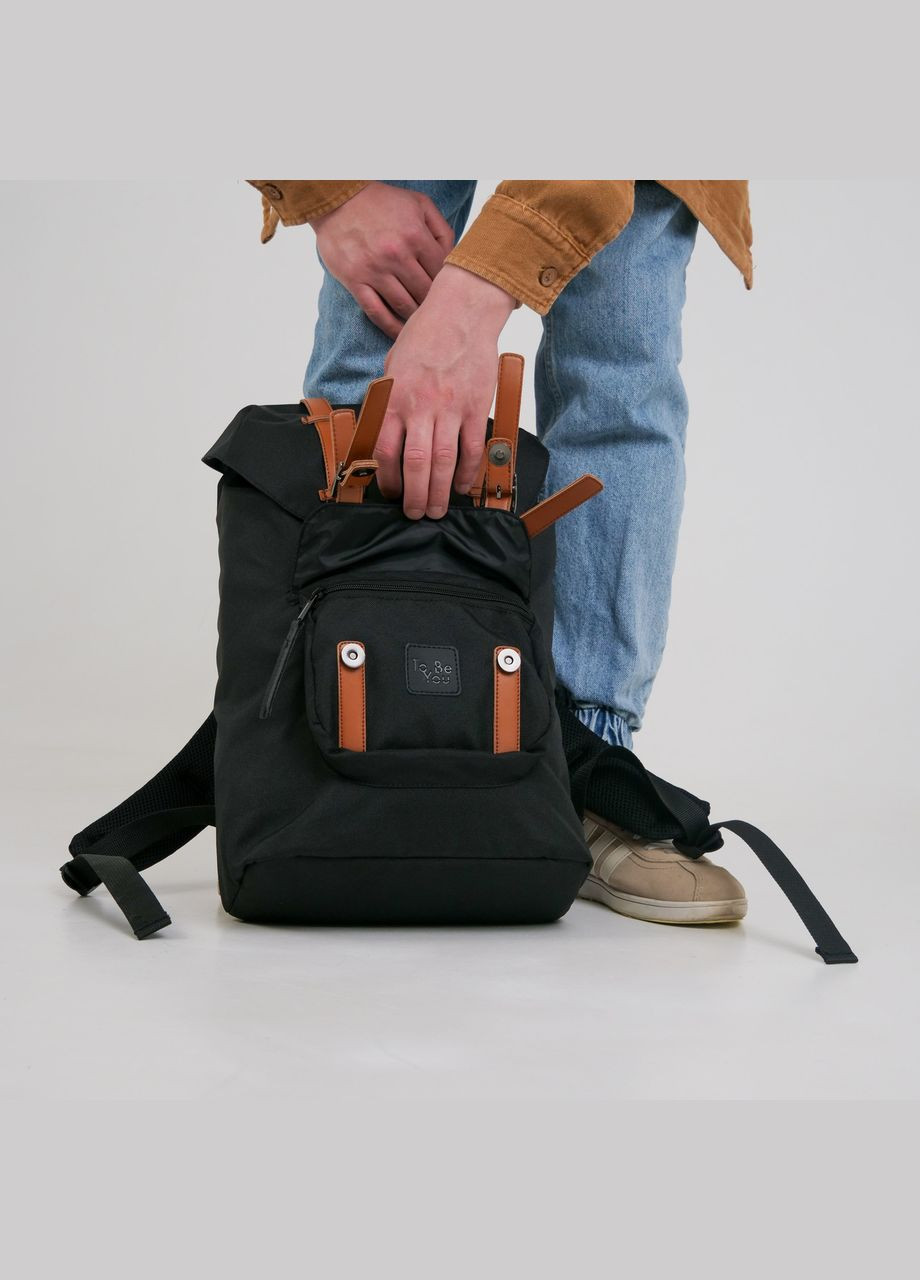 Городской мужской рюкзак классический черный цвет ToBeYou newyork (293247119)