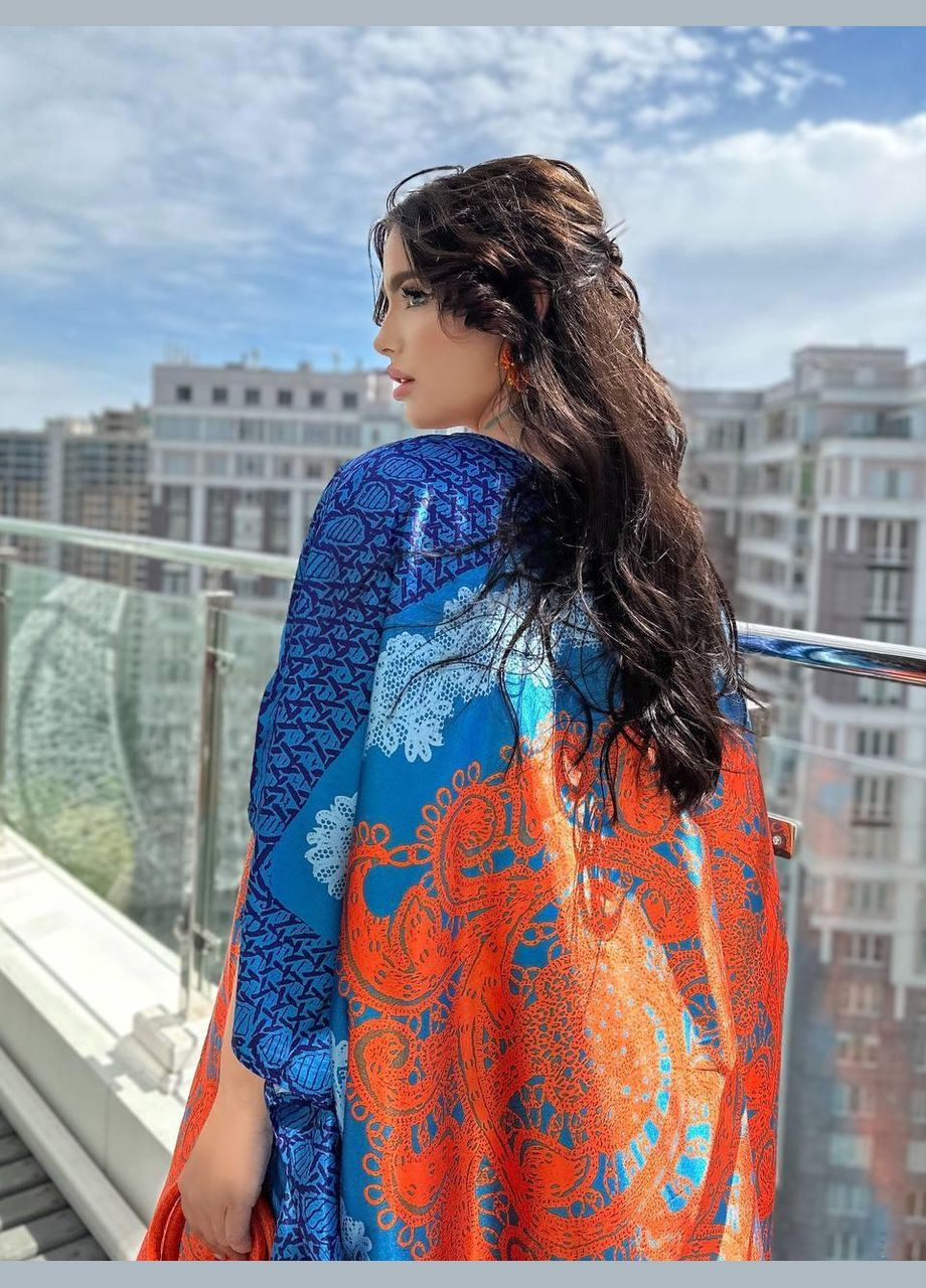 Жіноча пляжна туніка-сукня 651 No Brand oversize (298289513)