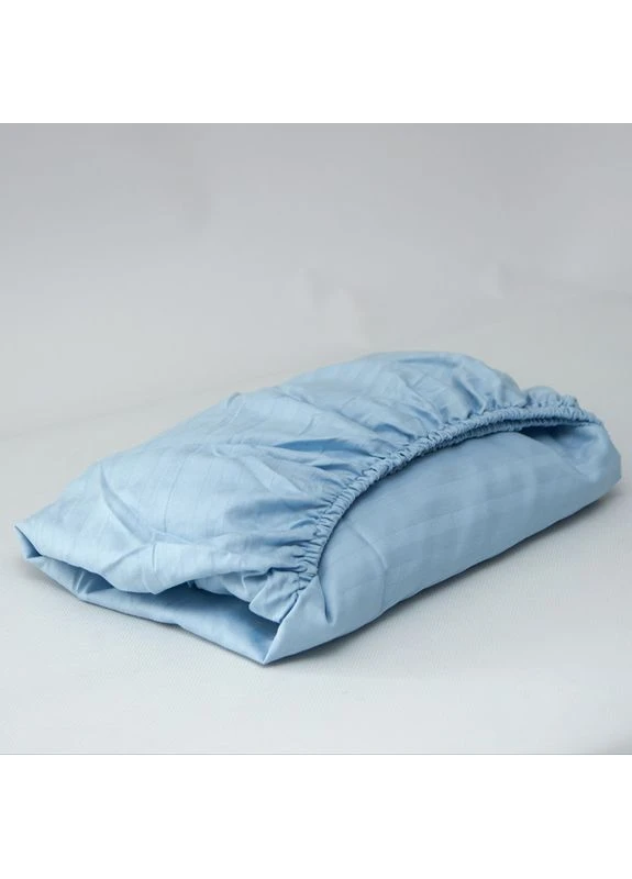Простыня на резинке Satin Stripe 140х200х25 см (MS-850007250) Moon&Star Sky Stripe (394448438)
