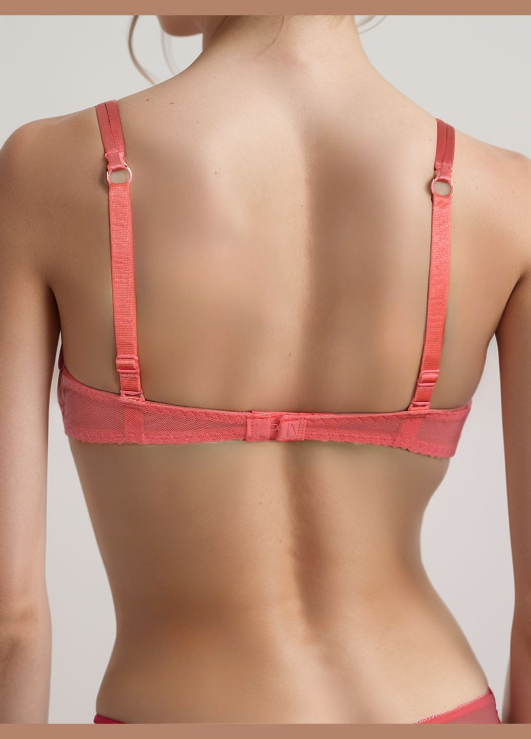 Кораловий бюстгальтер a 6339 b Acousma з кісточками нейлон, спандекс