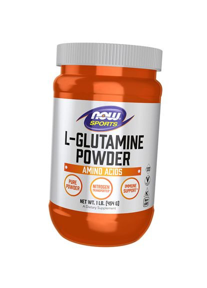 Глютамин, LGlutamine Powder, 454г (32128001) Now Foods (293255906)