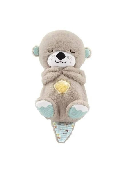 Игрушка Выдра мягкая и дышащая с батарейками Серая No Brand (371689289)