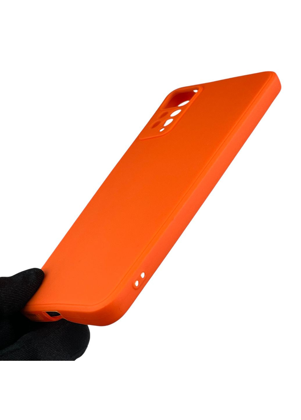 Чохол для Redmi Note 12 Pro 4G з квадратними гранями із захистом камери сяомі нот 12 про 4г помаранчевий Xiaomi (366023373)