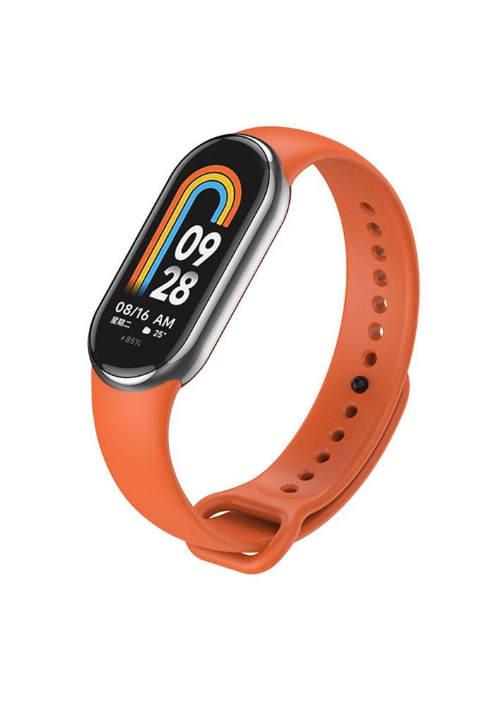 Ремешок для Xiaomi Mi Band 8/9/10 Original Design Orange red No Brand (362670503)