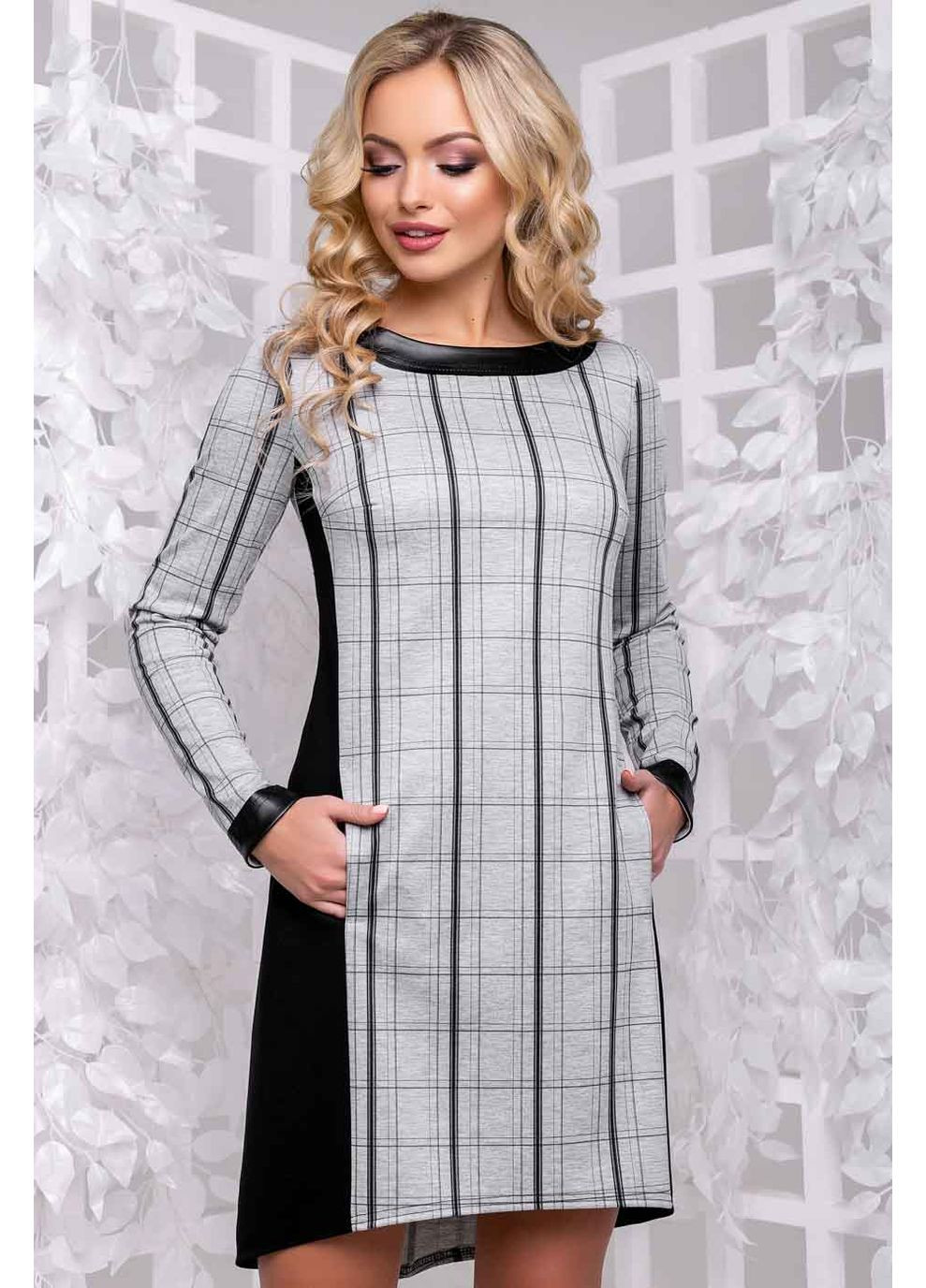 Сіра сукня 1062.2896 Seventeen