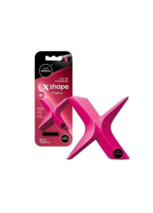 Ароматизатор полімерний X Shape - Cherry Aroma Car (365986190)