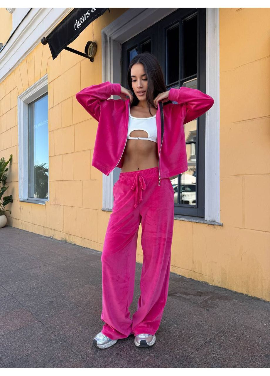 Велюровый демисезонный костюм    popluzhnaya (360503001)