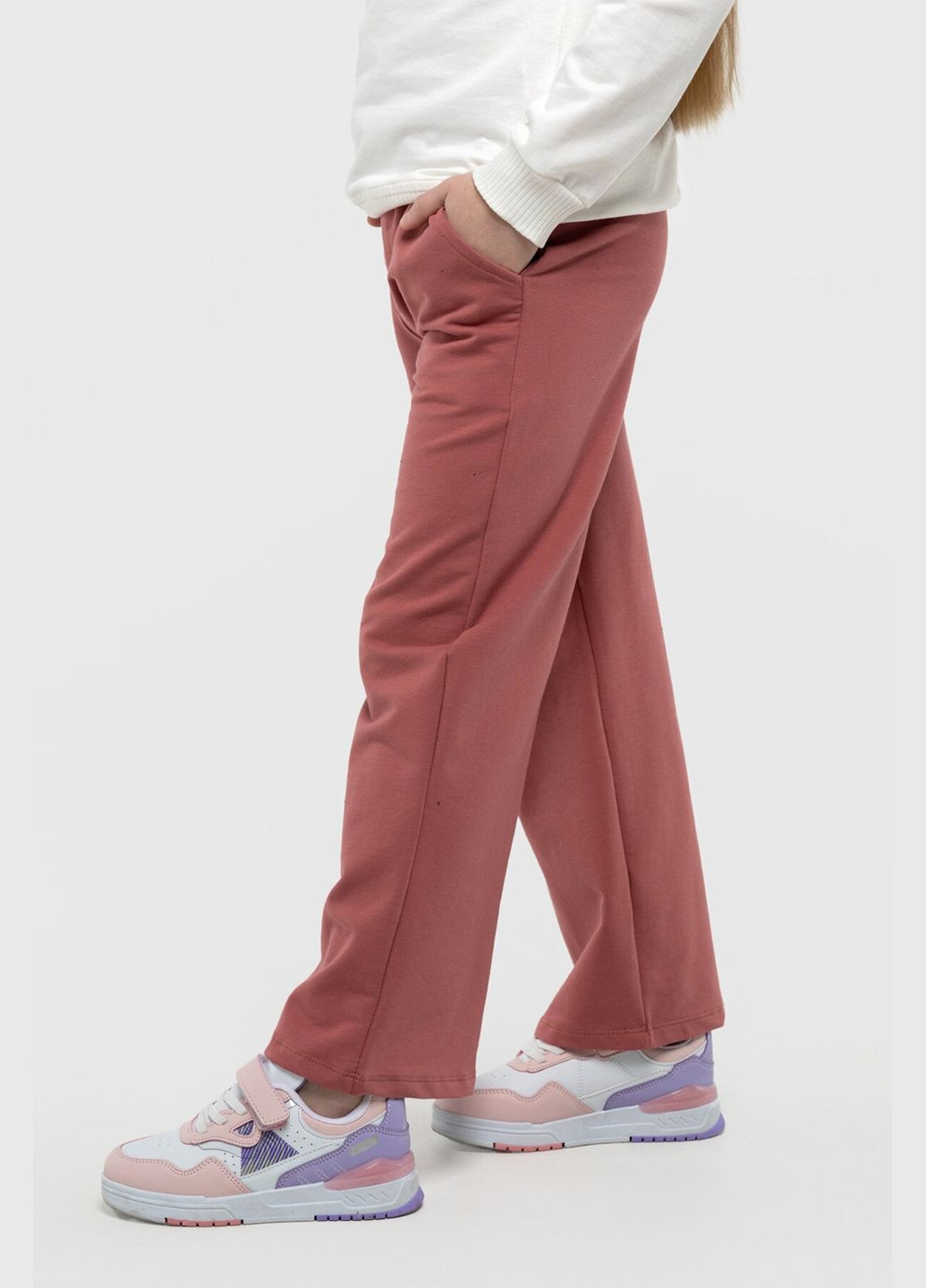 Спортивні штани однотонні для дівчики 10354.1 116 см (2000990156440D) shop (2000990156440) Atabey (368866431)