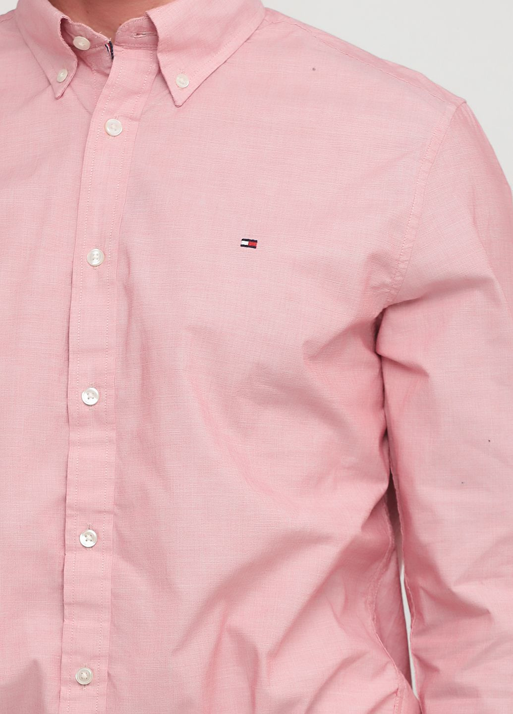 Розовая рубашка Tommy Hilfiger