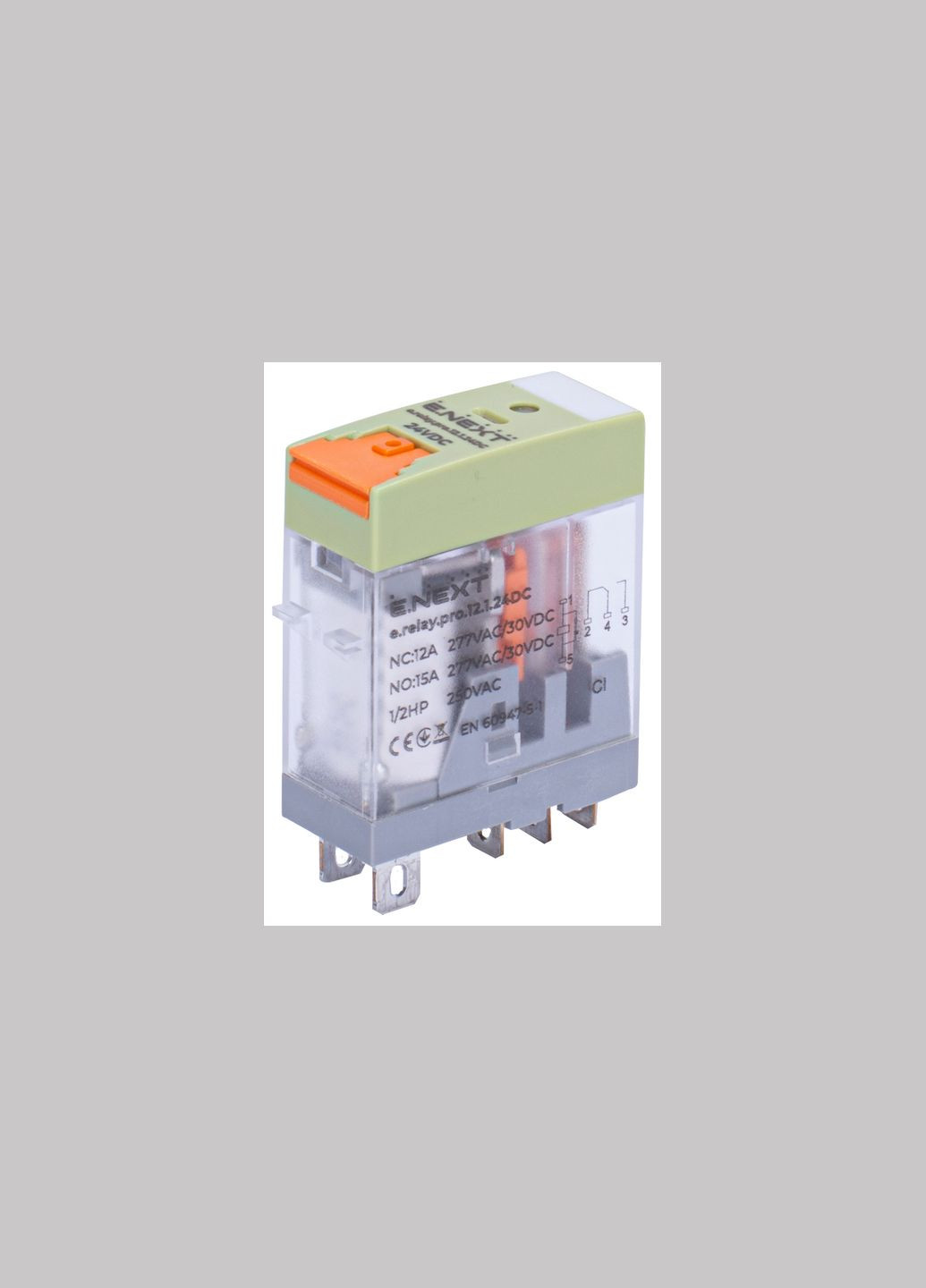 Промежуточное реле 12А 1к 24V DC [p091002] e.relay.pro.12.1.24DC E.NEXT (337152488)
