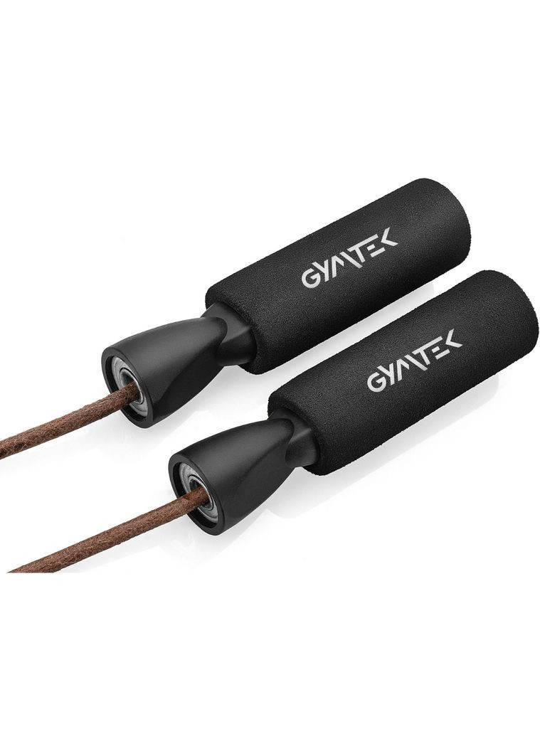 Скакалка кожаная с подшипниками 275см Gymtek (361951921)