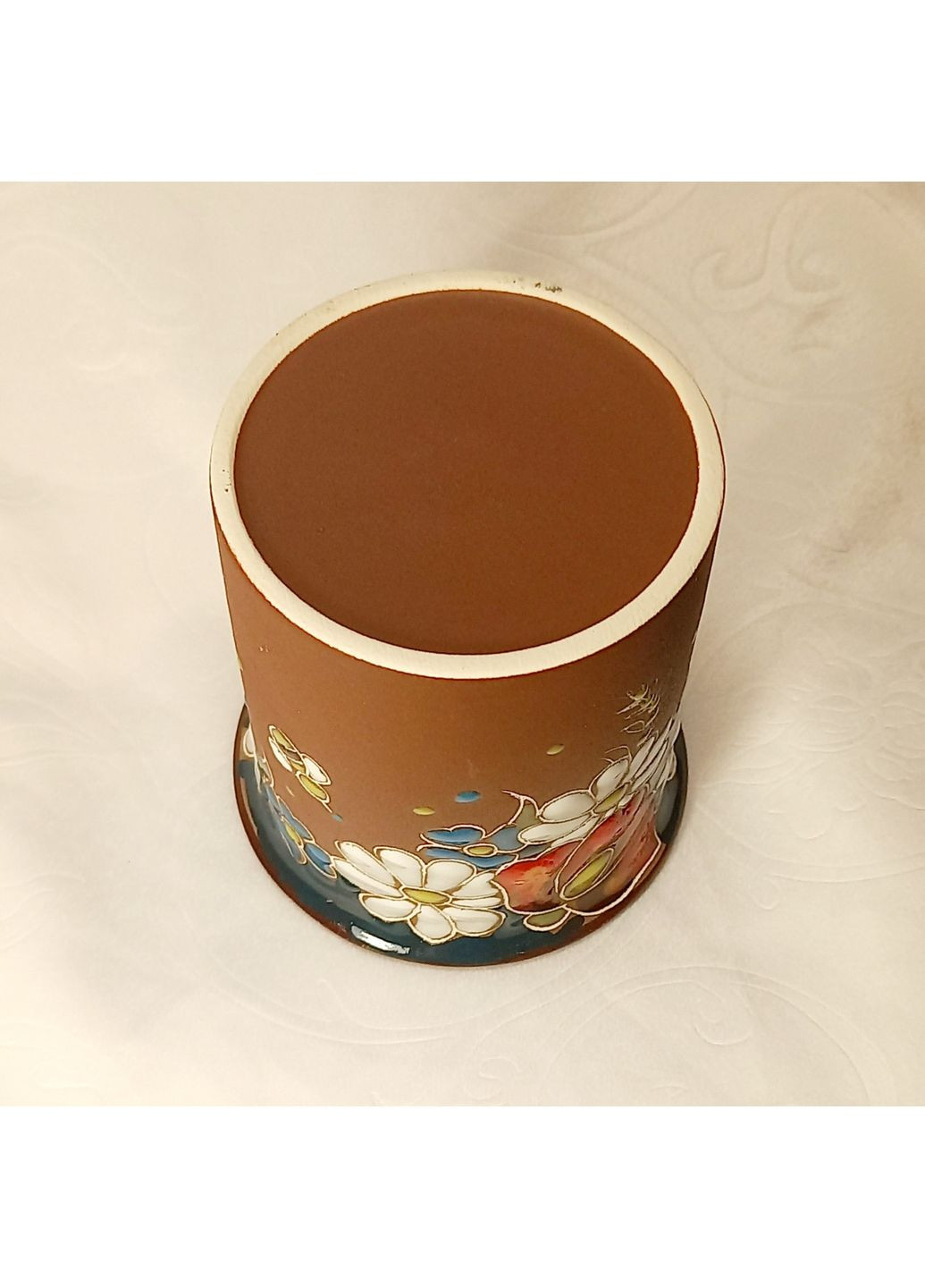 Стакан керамічний ручної роботи "Полянка" (300 мл) No Brand (369954002)