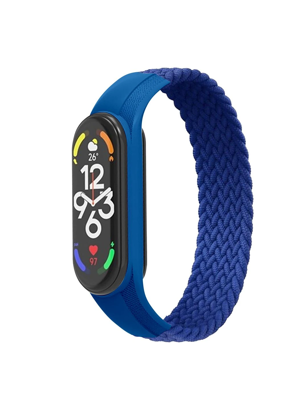 Ремешок Braided Solo Loop для Xiaomi Mi Band 7/6/5/4 size S (ARM59178) ArmorStandart (260409945)