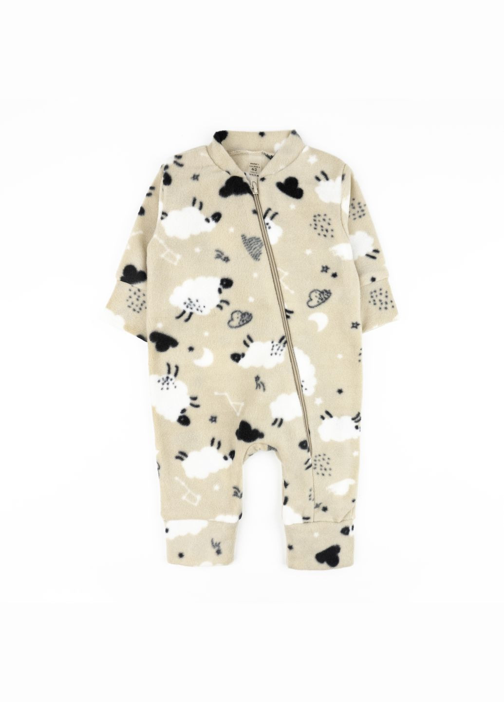 Комбінезон теплий для малят на блискавці з овечками Sheep dexter's (301511896)