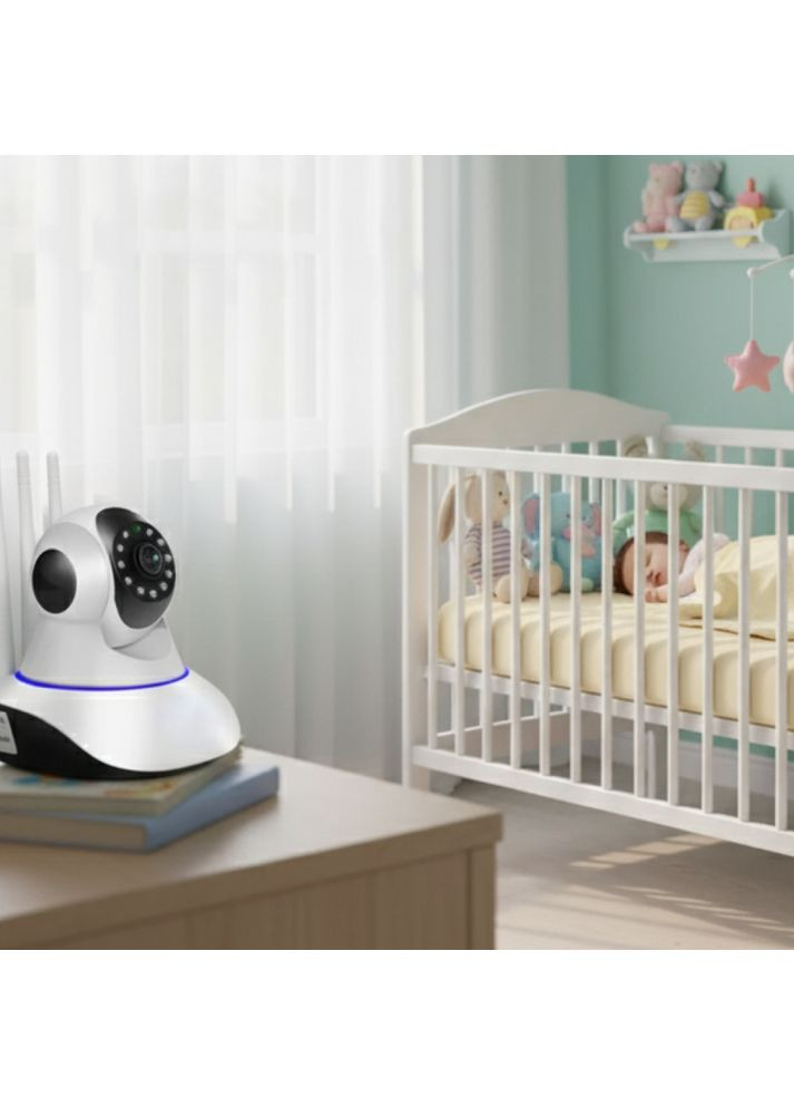 Камера видеонаблюдения беспроводная, с 3 антеннами, Wi-Fi, I-100AG/ Внутренняя IP камера IR (370778627)