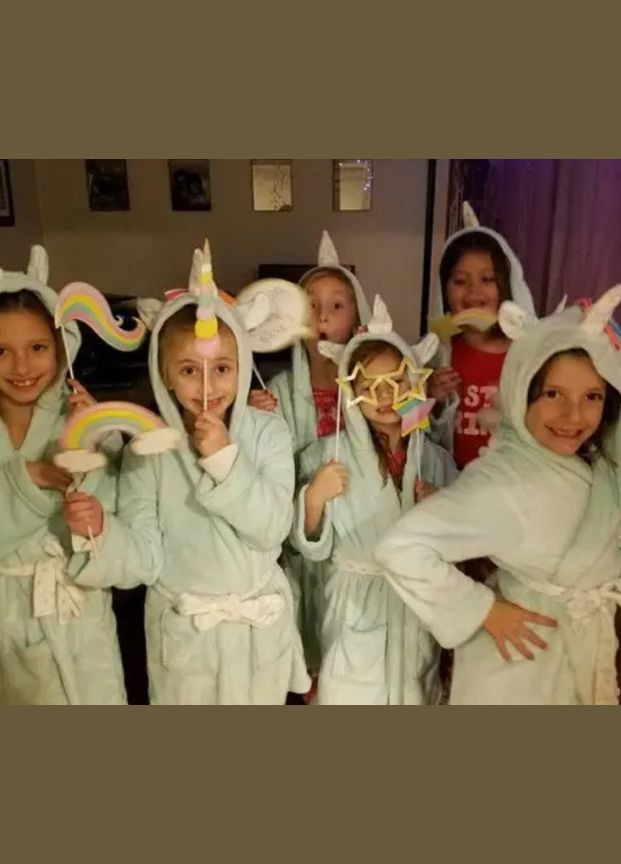 Фотобутафория Единорог для девочки 10 деталей one size разноцветный Jannet фотобутофория (333969016)