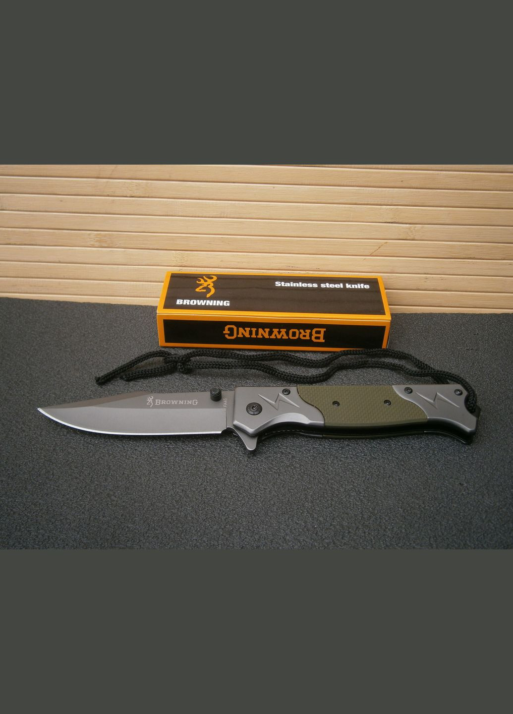 Ніж складаний EDC AК-740 паракорд 23 см Brawning (302450632)