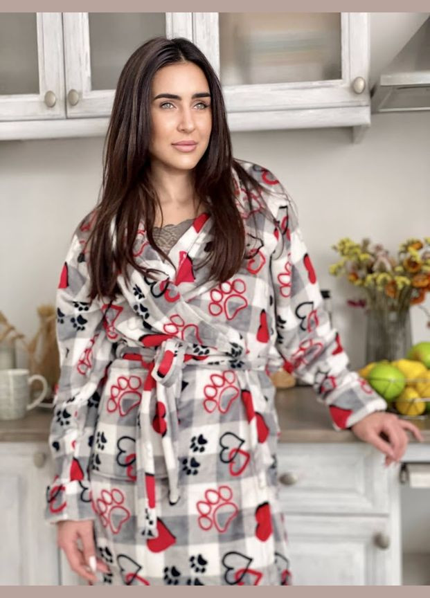 Халат женский HC (h001-8577-035) No Brand (306713405)