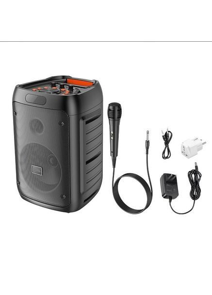 Портативна колонка BP10 валіза 10Вт, USB, SD, FM радіо, Bluetooth, 1 мікрофон, ДК (41917-BP10_3414) XPRO (393252768)