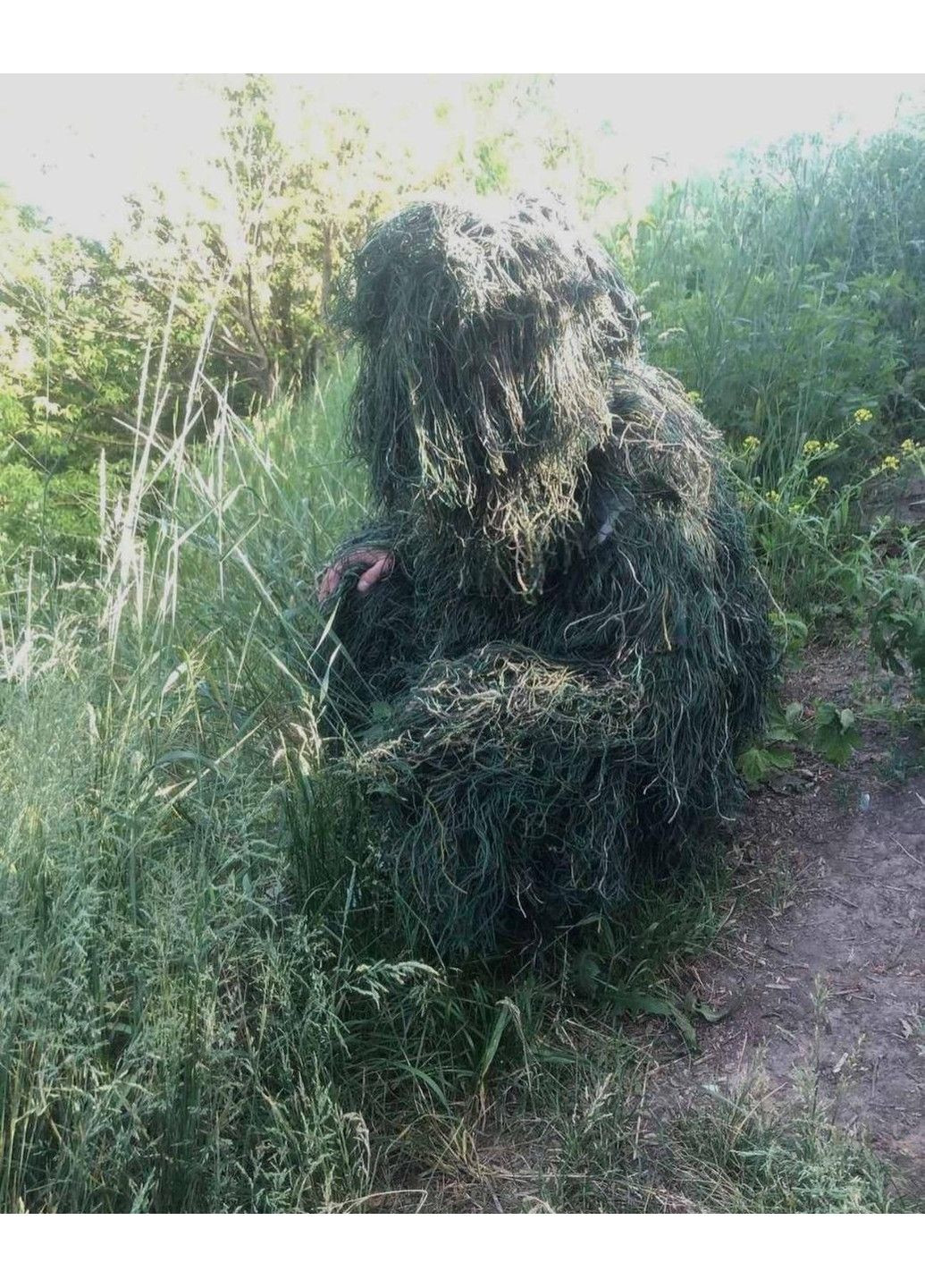 Маскувальний халат Лісовий (розмір універсальний) Масхалат No Brand (332637417)