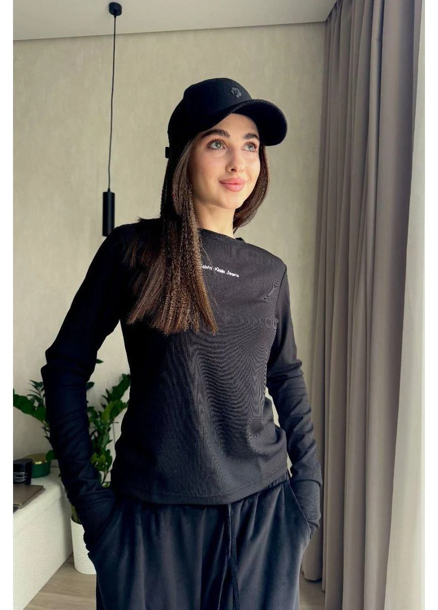 Кофта лонгслів з накатом No Brand (390967250)