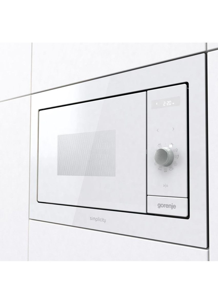 Вбудована мікрохвильова піч Simplicity BM235G1SYW Gorenje (367057242)