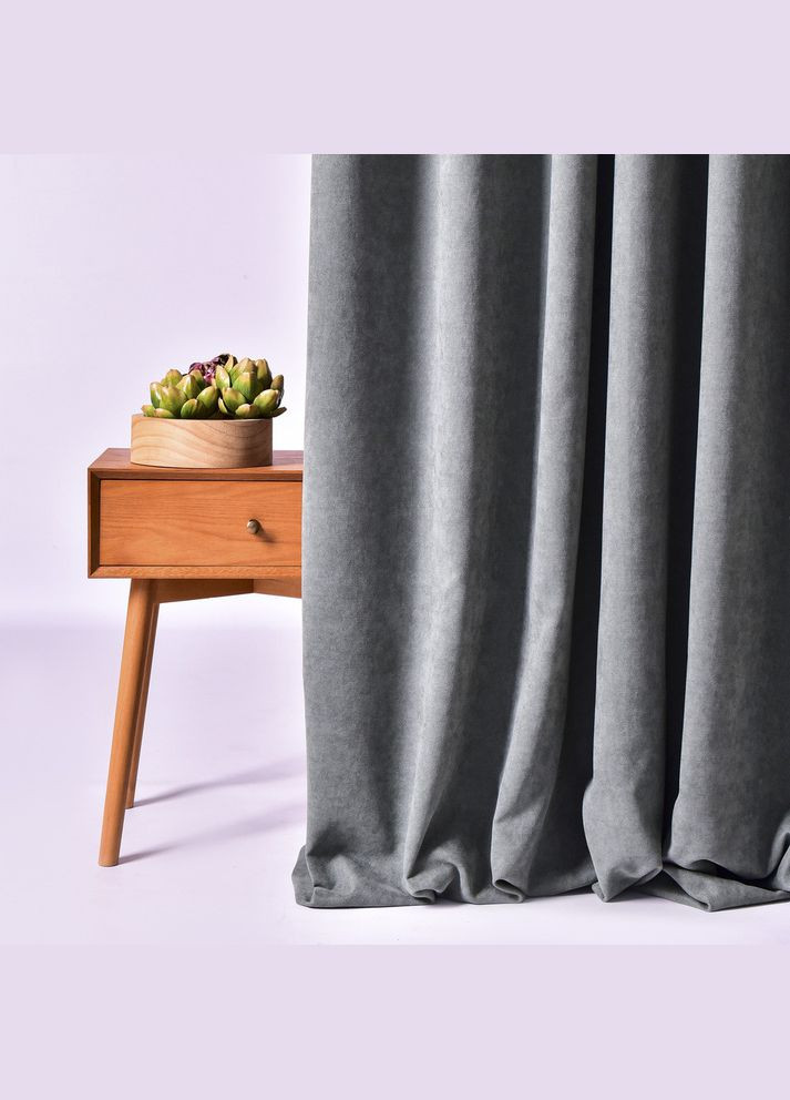 Тканина портьєрна однотонна California, 300 см, 258 г/м2, шторна тканина, тканина для штор, штори, портьєри IDEIA (362356446)