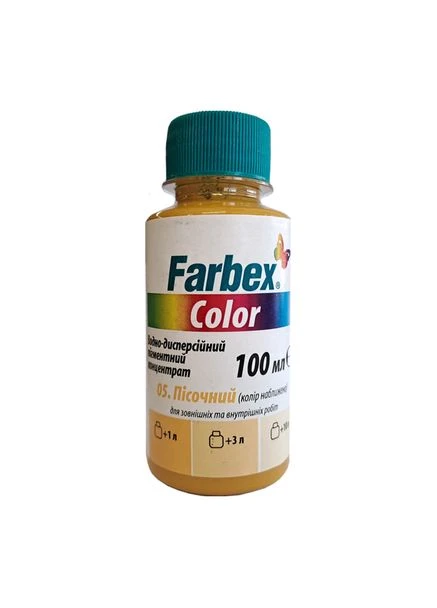 Водно-дисперсионный пигментный концентрат " Color", 100 мл. Farbex (370285971)