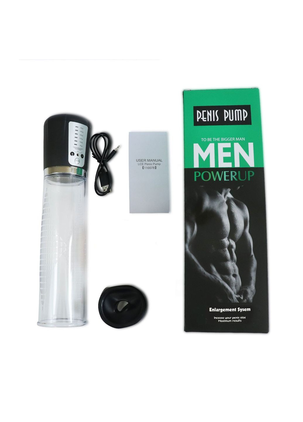 Автоматична вакуумна помпа на акумуляторі Men Powerup (360966660)