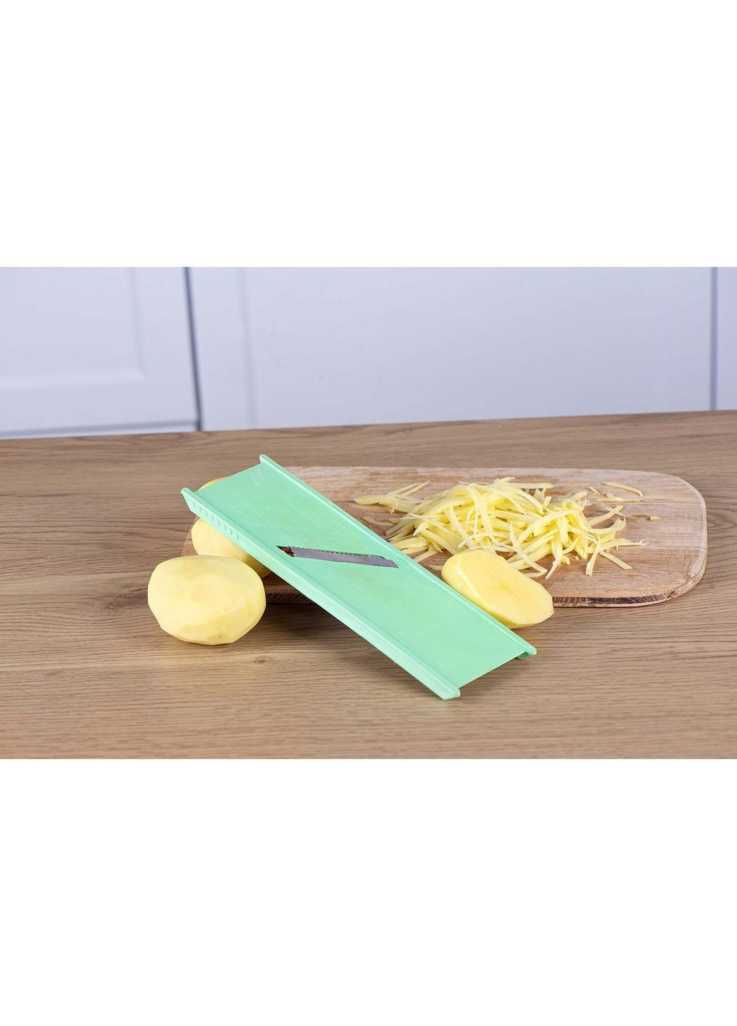 Терка универсальная пластмассовая для овощей по-корейски 24.5 см Kitchette (371784425)