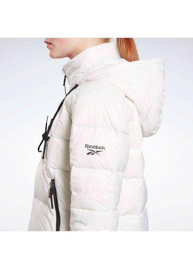 Білий демісезонний Пуховик Reebok