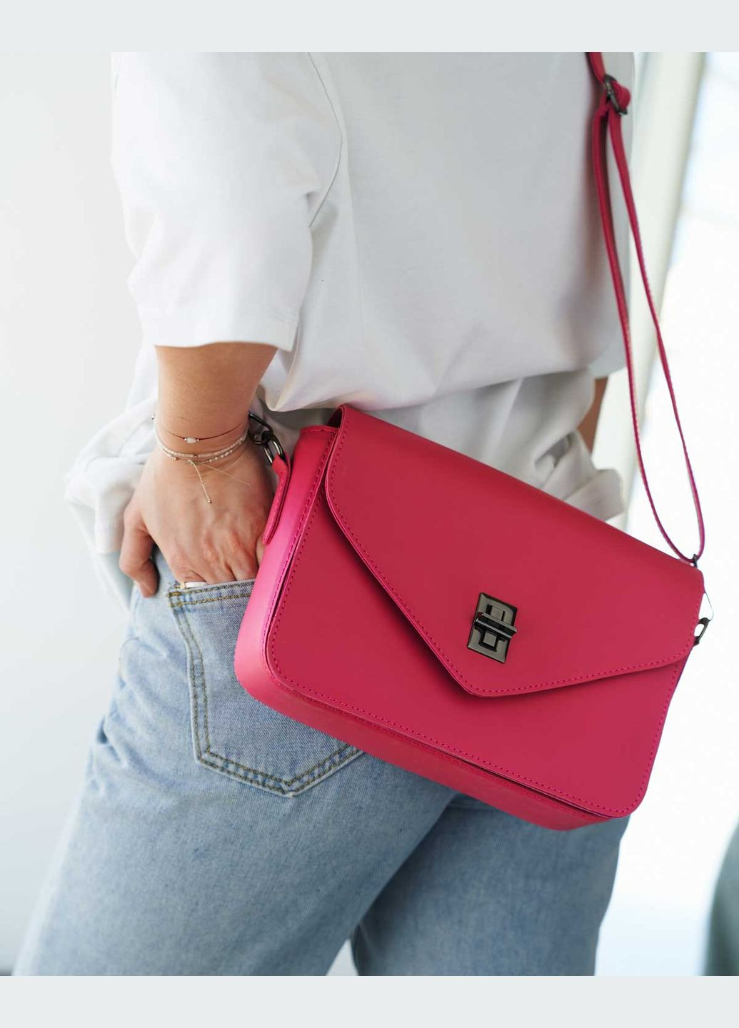 Стильная женская сумочка белая Регина (stilxna-zhnocha-sumochka-regna) WeLassie (342199405)