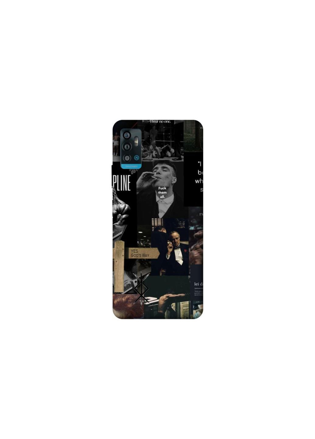 Чехол на ZTE Blade A71 Men's style v2 Frontalka (354186990)