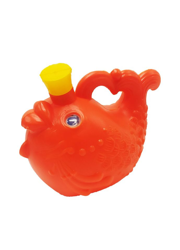 Детская игровая лейка "Рыбка" 08091, 5 цветов Оранжевый Mtoys (366973516)