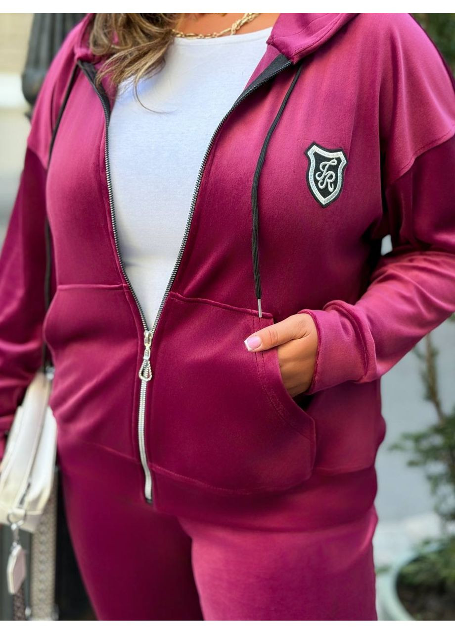 Жіночий костюм повсякденний велюровий Style Point (356462091)