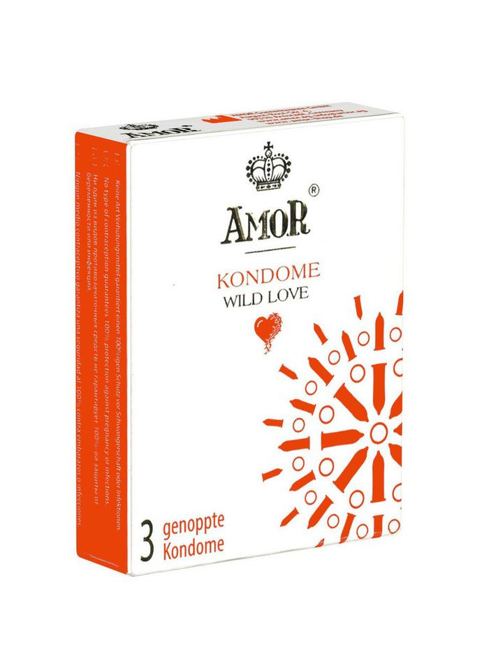 Презервативи Wild Love, 3 шт. Amor (328908488)