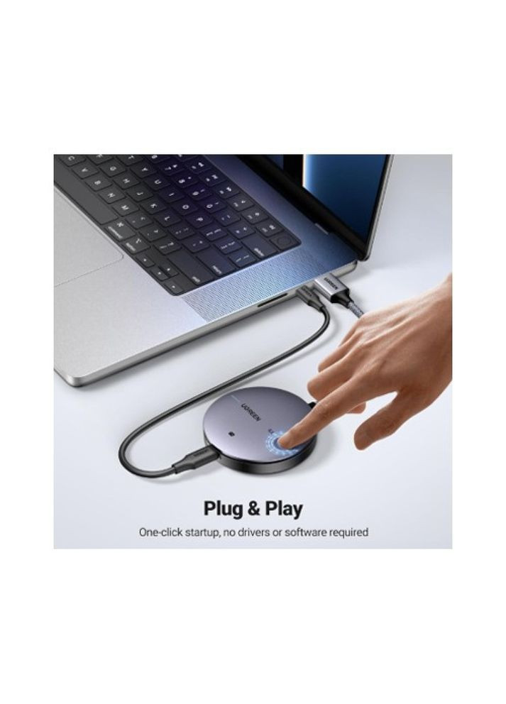 Беспроводной HDMI-сплиттер Wireless HDMI Extender（50M） (UGR-90909A) Ugreen CM586 (362219428)