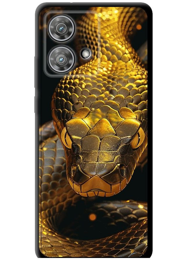 TPU чехол 'Golden snake' для Endorphone Motorola Edge 40 Neo (315724415)