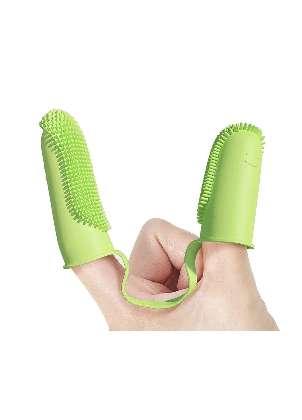 Зубная щетка для собак и кошек двойная "DADY" Light Green Xtep (319664507)