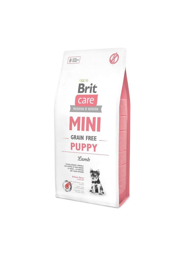 Сухий корм для цуценят мініатюрних порід Mini Grain Free Puppy 2 кг (8595602520138) Brit Care (279565346)