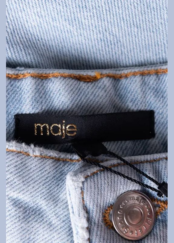 Стильні блакитні джинси Таперед Maje - (324432776)