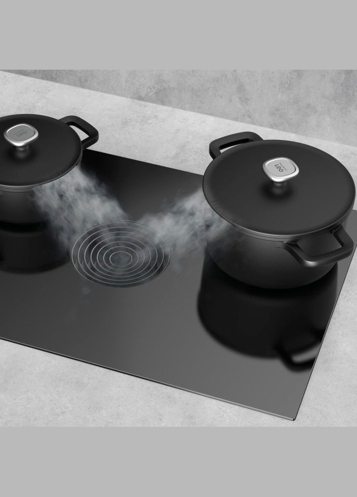 Каструля з кришкою Leo Phantom 2,6 л 3950575 BergHoff (316517862)