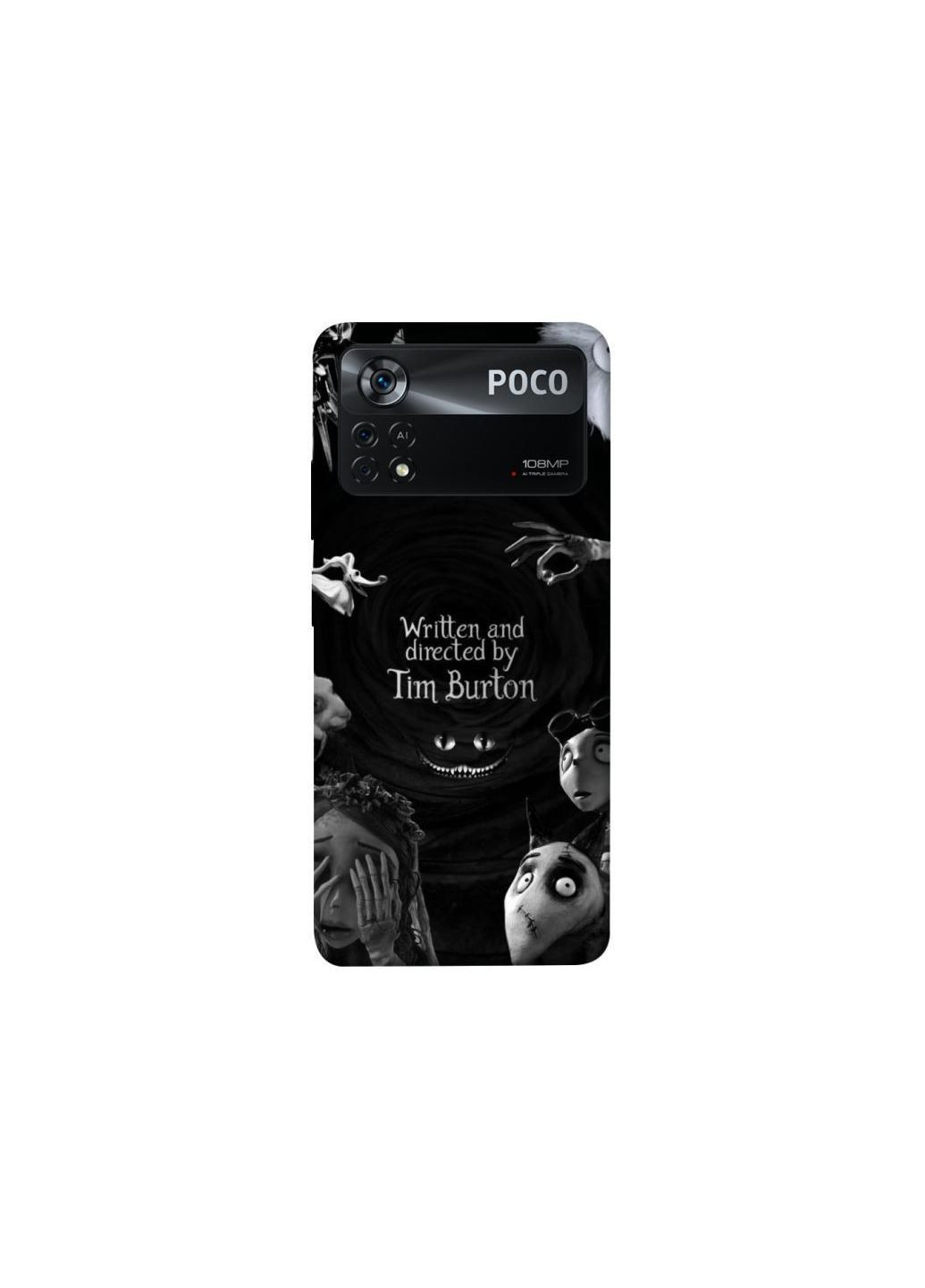 Чохол на Xiaomi Poco X4 Pro 5G Tim Burton Frontalka (363888926)