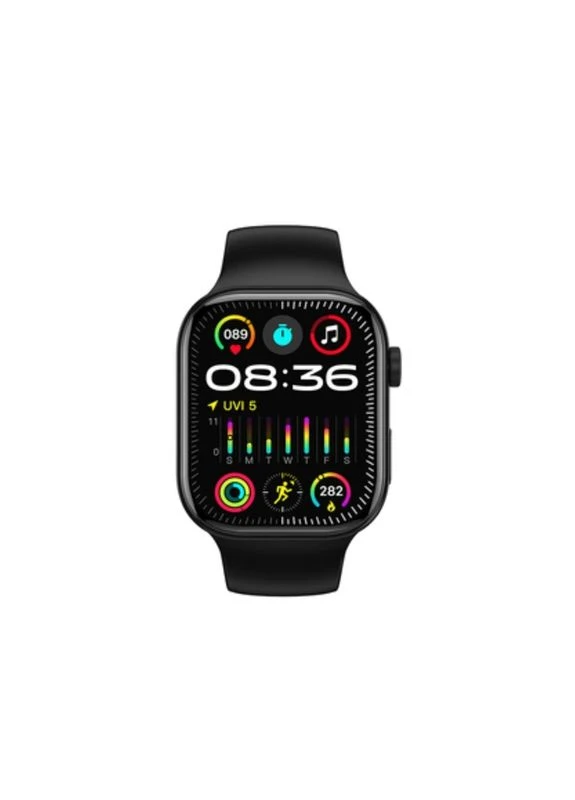 Смарт-часы 51mm. 200 мАч. IP54 Black Smart watch (версия с звонками) Black Borofone BD14 Plus (388345338)