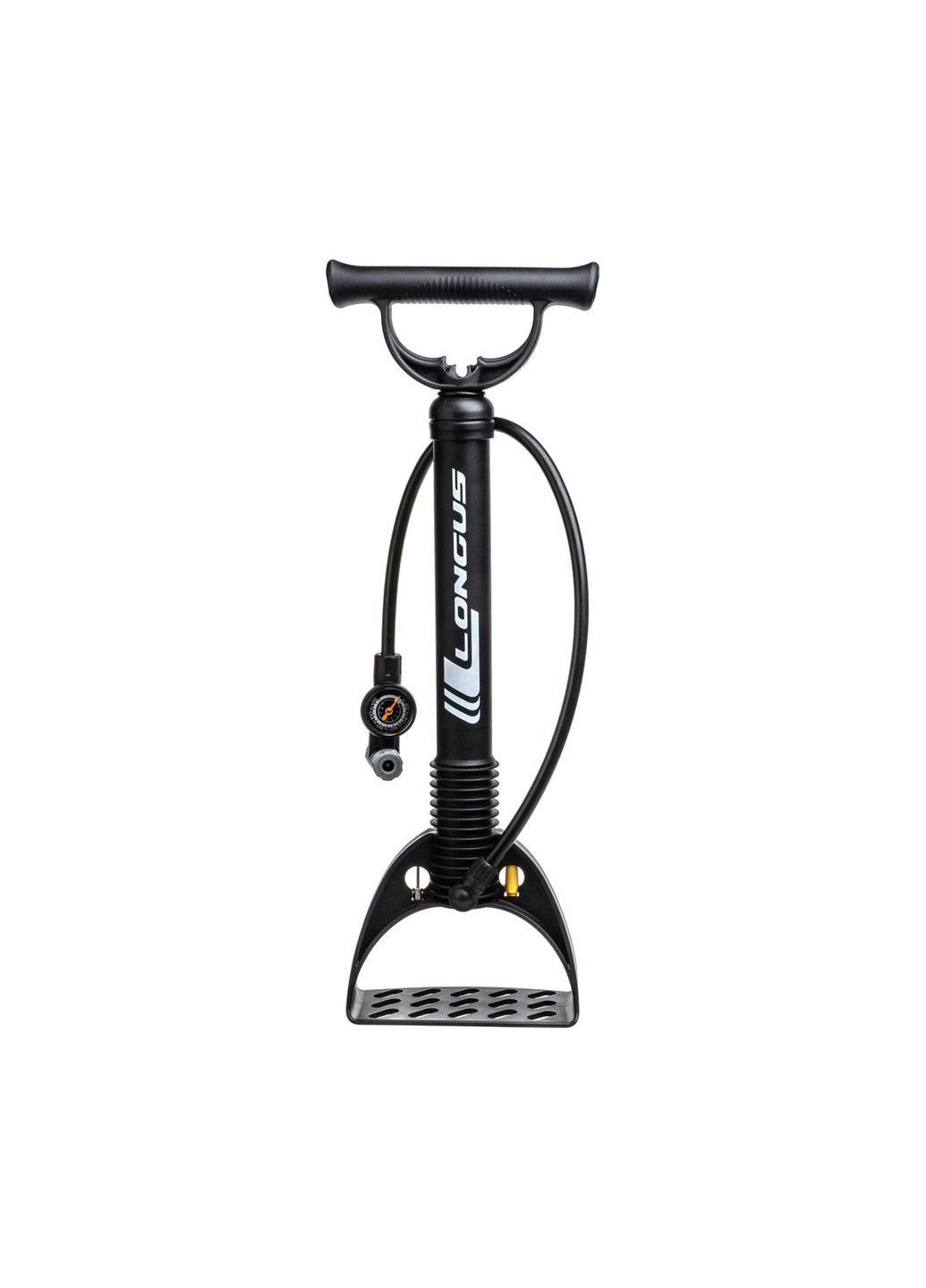 Насос ONE PP, напольный с манометром, 120PSI, универсальный клапан Longus (312484335)