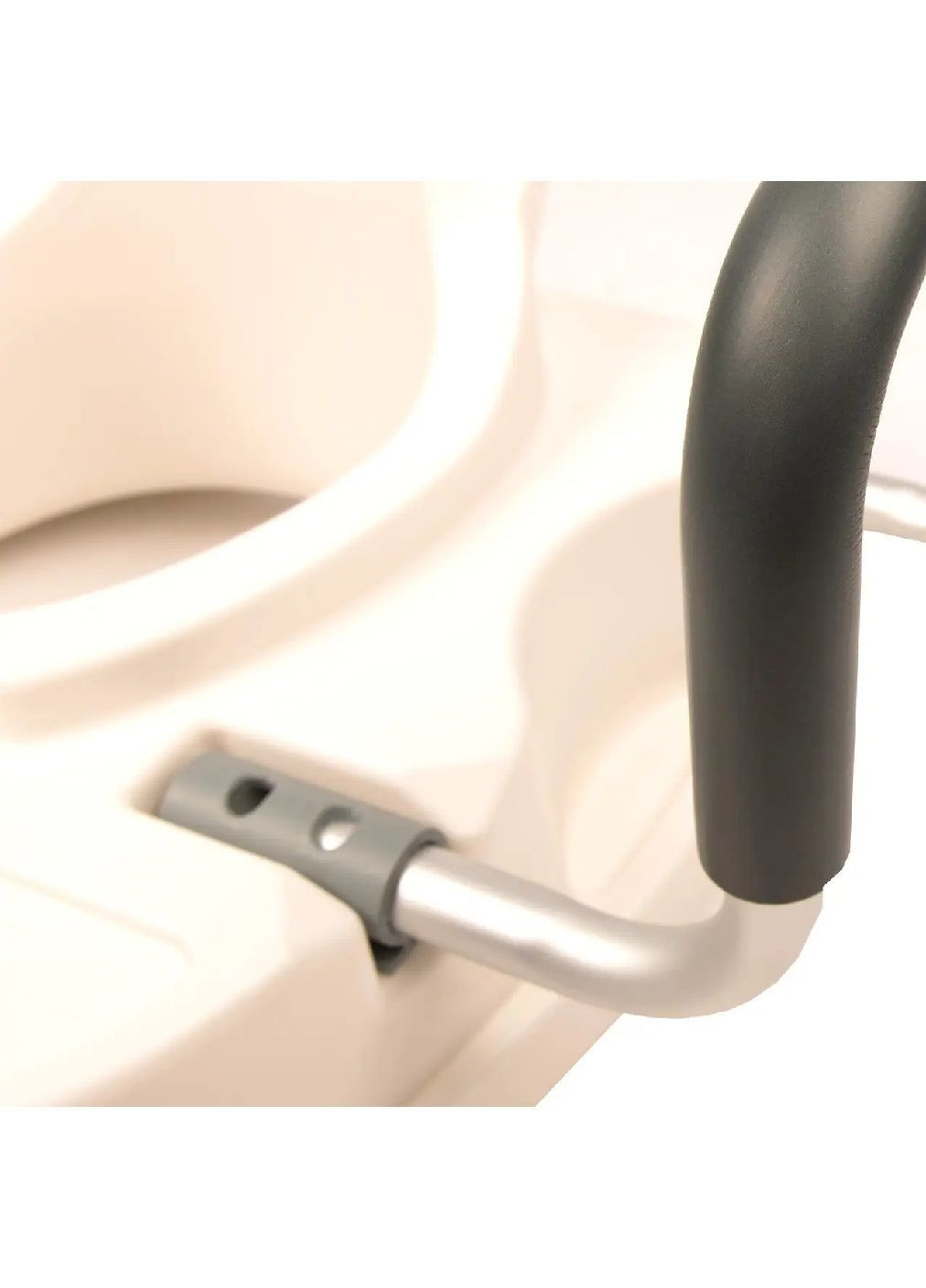 Сидіння насадка на унітаз зі знімними поручнями максимальним навантаженням до 150 кг (482203-Prob) Unbranded (371872406)