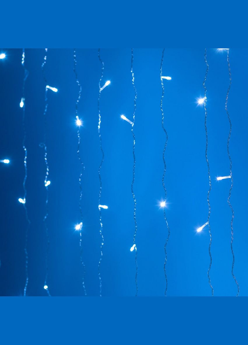 Гірлянда світлодіодна GarlandoPro 270 LED Водоcпад 3х3 м 10 ліній 8 режимів Білий 1733051W Garlando (306848922)