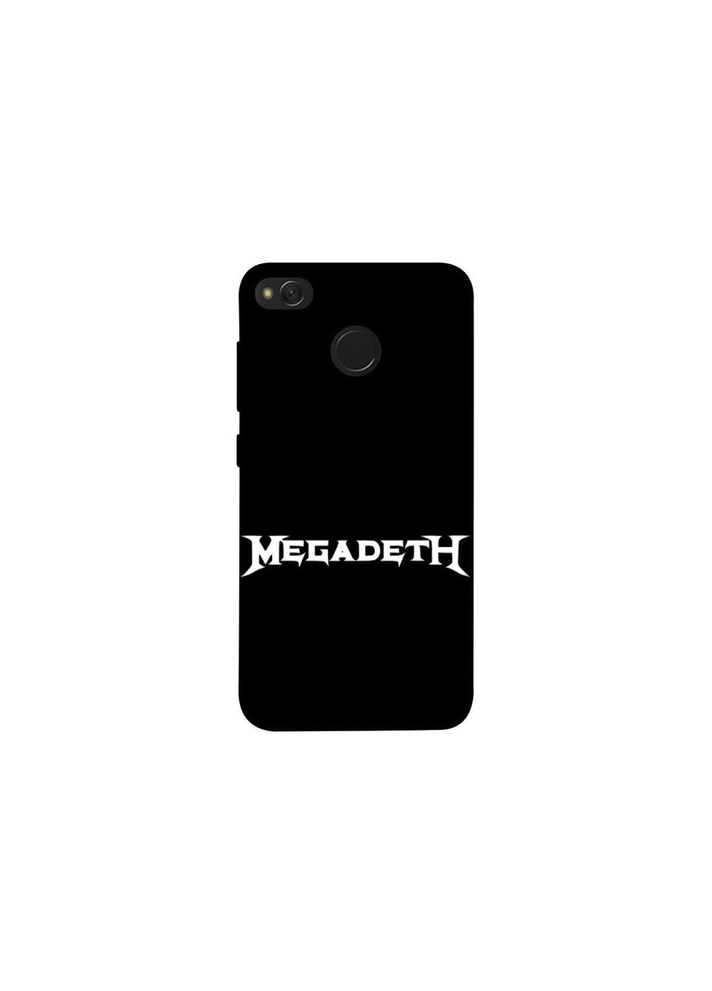 Чохол на Xiaomi Redmi 4X Megadeth logo Frontalka (361103519)