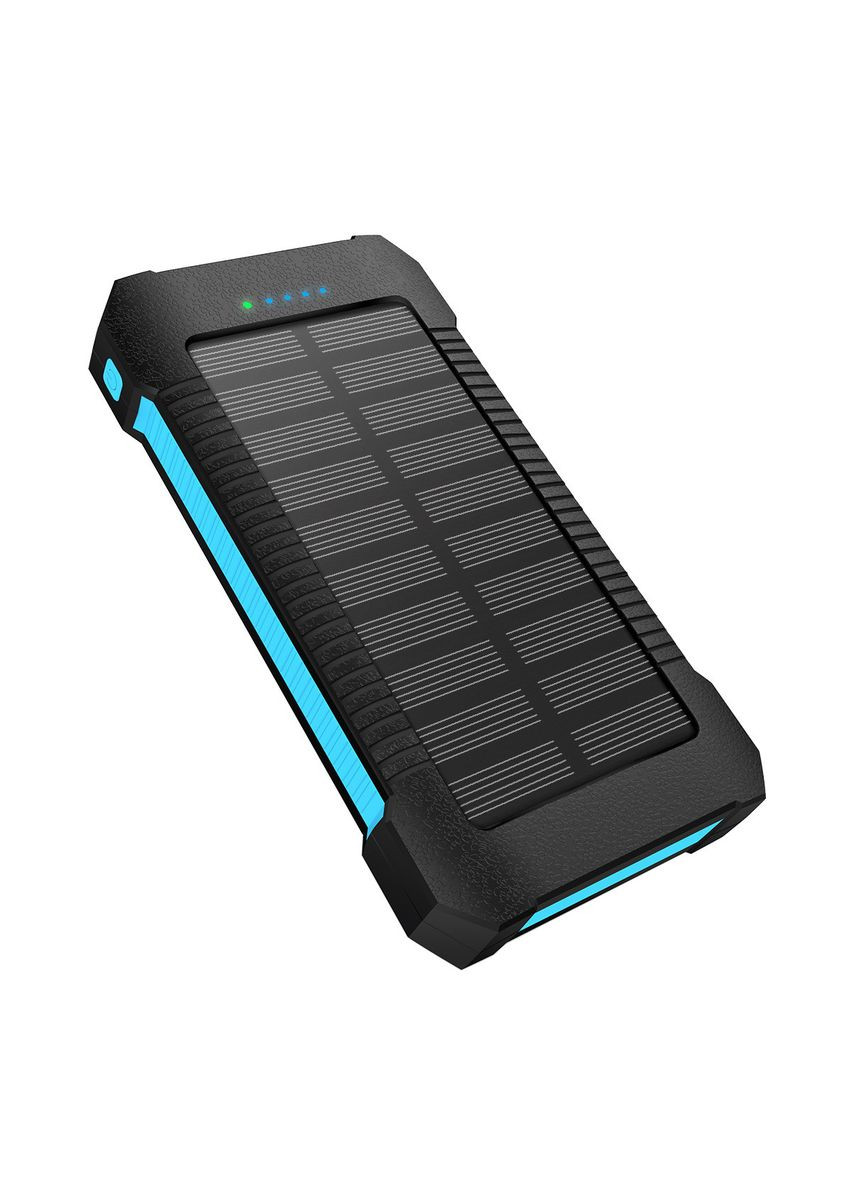 УМБ с солнечной панелью DN36 30000 mAh Wireless Solar Power Charger Blue VHG (361111368)